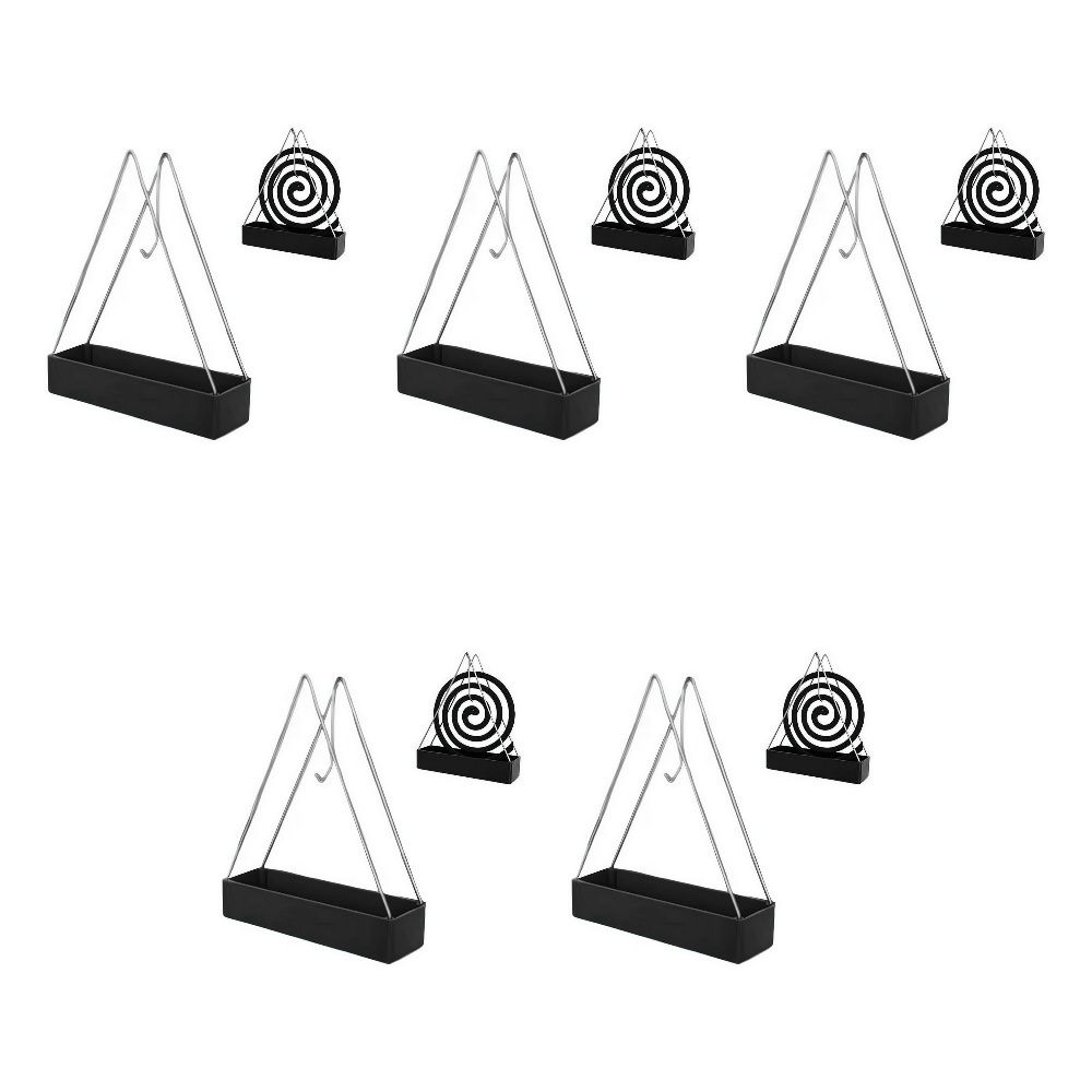 Incense Holder - 1/2/3/5pcs Mosquito Coil Holder With Tray