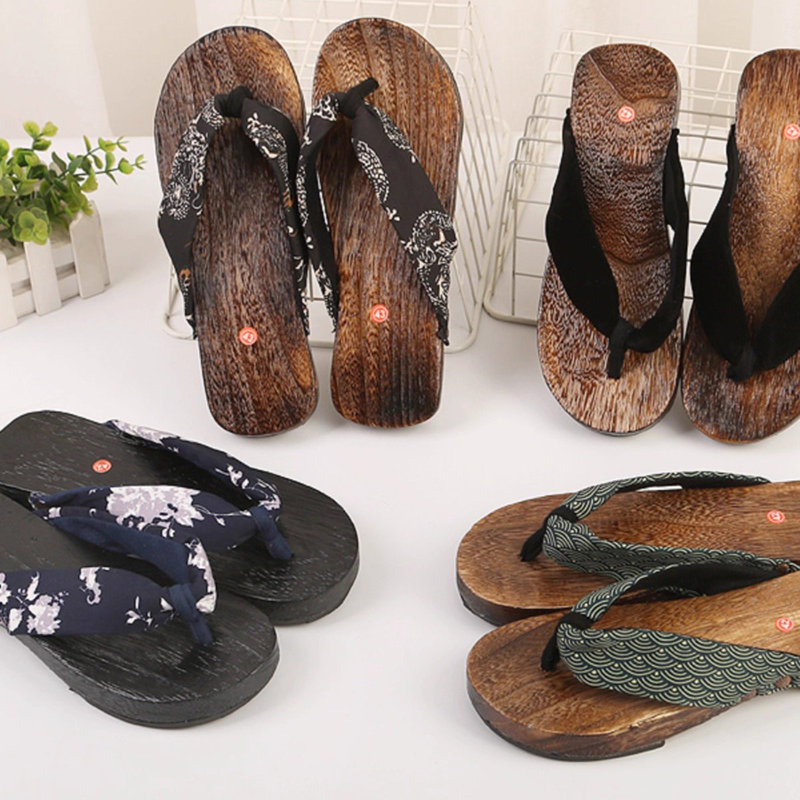 Anime Ninja Summer Clogs Slipp - đánh giá và giá Geta Wooden Sandal