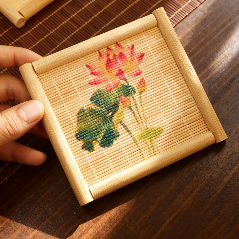 Set of 5 Natural Bamboo Tea Cu - đánh giá và giá Japanese Tea