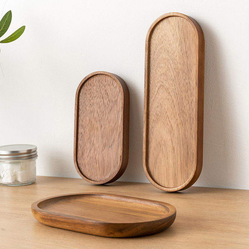 Tableware Solid Wood Round Des - đánh giá và giá Japanese Snacks